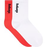 2'li Paket- Kadın Basic Tenis Spor Soket Çorap - 36 - 39 - Beyaz