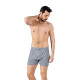 2'li Paket%100 Pamuklu Multi Color Büyük Beden Erkek Boxer Külot, 3XL, LX1293TK-198IGP100957