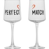 2'li Perfect Match Iconic Kadeh 340 cc - Şeffaf