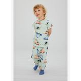 2'li Pijama Nane Yeşili Takım Erkek Bebek