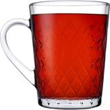 2'li Ruby Kupa Bardak 260CC, Şık ve Dayanıklı Porselen Set - Seçenek 1