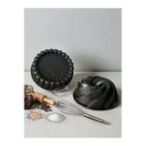 2’Li Rüzgar Granit Döküm Kek & Tart Kalıbı 26 Cm – Siyah