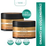 2'li Saç Bakım Maskesi 360° Yoğun Onarıcı Hyaluronic Asit ve Keratinli Saç Maskesi 2 Adet x 250ML