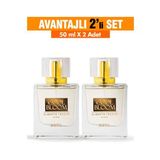 2'Li Set Alberto Taccini Cool Bloom Kadın Parfüm 50 ml