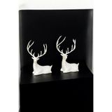 2'li Set BEYAZ GEYİK BİBLO Geyik Figürlü Modern Dekoratif Pinterest Biblo, dlcnvjkf4