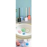 2'li Set Bükülebilir Silikon Tuvalet Fırçası Seti Ve Lavabo Küvet Tıkacı Süzgeç Silikon