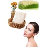 2li Set Doğal Kabak Lifli Keçi Sütü Aloevera Sabun El Yüz Kurulama Havlu