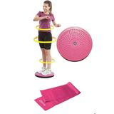 2'li Set Dönen Evde Form Tutma Aleti Twister Disc Pilates Bandı