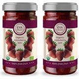 2li Set Eya Organik Çilek Reçeli 280 gr X2 - 320 gr