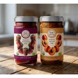 2li Set Eya Organik Kayısı Reçeli 280 gr + Eya Organik Çilek Reçeli 280 gr - 320 gr