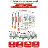 2'li Set Köpek 20-40 Kg Bitkisel İç Dış Parazit Ense Bitkisel Damla Seti - 5 Damla 5 Tablet