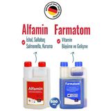 2Li Set Kuşlar Için Farmatom Vitamin + Alfamin Ishal Seti (500 Ml)