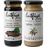 2li Set Lutfiye Organik Keçiboynuzu Pekmezi 280 gr + Lutfiye Organik Tahin 230 gr - 1 Adet