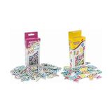 2'li Set Manyetik Mıknatıslı Türkçe - Ingilizce Harfler & Sayılar - Eğitici Alfabe - Sayılar Magnet - 01P-Pembe - +3