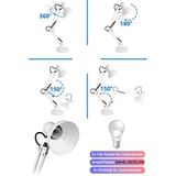 2li SET Masa Lambası + Kronometreli Pomodoro Ders Çalışma Masa Lambası (Beyaz 811)