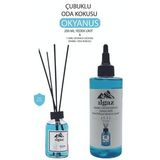 2li Set Okyanus Esintisi Bambu Yedek Şişe 200ML+ Ocean Çubuklu Oda Kokusu 110ML