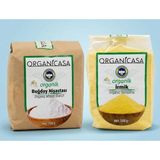 2li Set Organicasa Organik Buğday Irmik 500 gr + Organicasa Organik Buğday Nişastası 500 gr