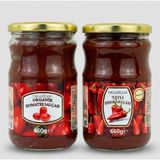2li Set Organicasa Organik Domates Salçası 660 gr + Organicasa Organik Tatlı Biber Salçası 660 gr