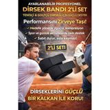2Li Set Ortopedik Epikondilit Bandı Sporcu Golfçü Tenisçi Dirseği Bandajı Sağ Sol Uyumlu Standart