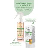 2'li Set-Saç Dökülme Karşıtı, Hızlı Uzatma, 7 Aktifli Biberiyeli Saç Serumu 50ml & Bakım Suyu 200ml
