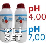 2'li Set Tampon Solüsyon Çözelti (Ph 4 ve Ph 7) - Yok