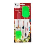 2li Silikon Fırça Ve Spatula Seti