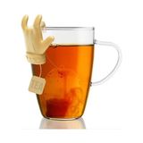 2'li Silikon Tutucu Çay ve Kahve Aksesuar Seti - 10x13 cm