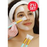 2’li Silikon Yüz Maske Spatula Seti – Kolay Temizlenir, Hijyenik, Yumuşak ve Renkli Seçenekler