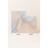 2'li Temperli Cam Kesme Tahtası 20X30 & 25X35 cm | Desenli Antibakteriyel Mutfak Doğrama Camı - 4 ml