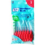 2li Tepe Arayüz Fırçası Kırmızı 0,5 Mm 8'li Paket kirmizi
