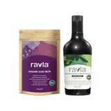 2'li Ürün - Organik Erken Hasat Zeytinyağı – İçimlik 500 ml/Ravla Kuru İncir 500g