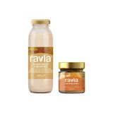 2'li Ürün - Ravla Badem İçeceği Konsantresi - 250g / Ravla Yer Fıstığı Ezmesi - 240g