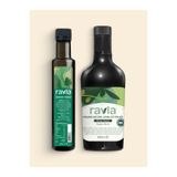 2'li Ürün - Ravla Enginar Sirkesi - 250ml / Organik Erken Hasat Zeytinyağı – İçimlik 500 ml