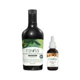 2'li Ürün - Ravla Organik Erken Hasat Zeytinyağı – İçimlik 500ml / Ravla Çörek Otu Yağı - 50ml
