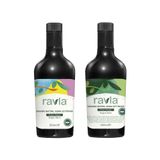2'li Ürün - Ravla Organik Zeytinyağı - Bebek Çocuk Yüksek Polifenol 500ml / Organik Erken Hasat Zeytinyağı – İçimlik 500 ml