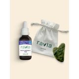 2'li Ürün - Ravla Yeşim Gua Sha Yüz Masaj Taşı / Ravla İncir Çekirdeği Yağı - 50ml