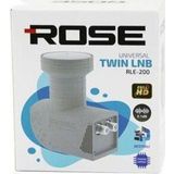 2Lİ UYDU LNB UNIVERSAL TWIN FULL HD - 3D - 0.1dB RLE-200-Findit