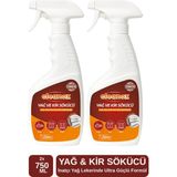 2'li Yağ Kir ve Kireç Sökücü - 750 ml