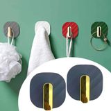 2Li Yapışkanlı Retro Askılık Dolap Kapak Kulpu Gri Go-53-Vice 01097