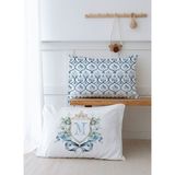 2'li Yastık Kılıfı (35x45) Blue Royal Series - mharfi