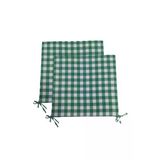 2'Lü Sünger Dolgulu-Fermuarlı-Yıkanabilir-Sandalye Minderi 40 X 40