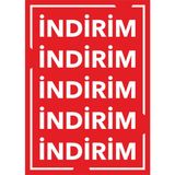 2Mak Sticker 5 mm Dekota (Forex) Malzeme Üzerine Uv Baskı Indirim Levhası - 100x70