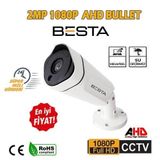 2mp Ahd 1080P Metal Kasa Güvenlik Kamerası KD-9322