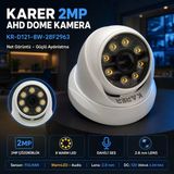 2Mp Ahd Dome Kamera – 8 Warm Led, Dahili Ses, 2.8 Mm Lens