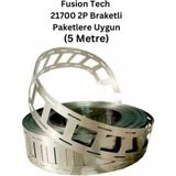 2p Nikel Kaplama 21700 Pil Punta Şeridi 5 Metre, 0.15MM Kalınlık Braketli Paketlemeye Uygun - 1 Adet