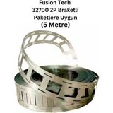 2p Nikel Kaplama 32700 Pil Punta Şeridi 5 Metre, 0.15MM Kalınlık Braketli Paketlemeye Uygun - 1 Adet