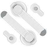 2PC Bebek Tuvalet Kilidi Kiti,Çocuk Klozet Kapağı,Yapıştırıcı ile Kurulumu Kolay,Çocuk Prova için Çocuk Banyo Güvenlik Ürünleri,Banyo Tuvalet Vanities Bebek Prova 9 "U X 4" G, 3.6 "L X 2" W