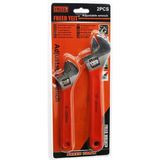 2pcs Set 8 İNÇ-200MM - 10 İNÇ-250MM Kurbağacık Anahtar Seti