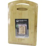 2pcs Set Ahşap Bambu Kesim Panosu - Kesme Tahtası 18X28X1CM--22X32X1CM (4887) - Renkli