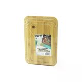 2Pcs Setoval Kenarlı - Yuvarlak Delikli Ahşap Bambu Kesim Panosu - Kesme Tahtası 18X28x1cm--22X32x1cm (Timya/Go1395) 199259